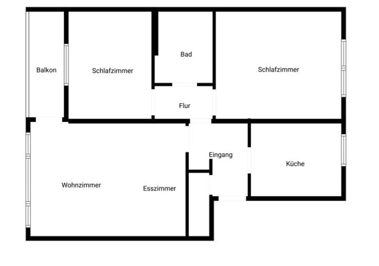 3 Zimmer, 68Qm, Parkplatz, Messe Dus, Logport, Duisport Дуйсбург Екстер'єр фото